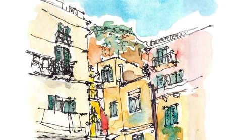Atelier aquarelle avec Sue