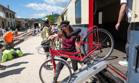 Le Cyclo Train - Train de l'Ardèche