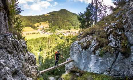 Via Ferrata - La Cascade des Nants