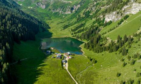 Walking itinerary: Lac de Gers from Lédedian