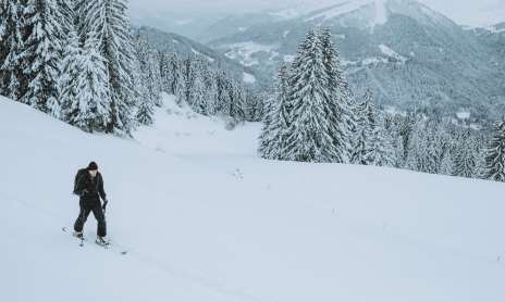 Itinéraire de ski de randonnée Les Jordières