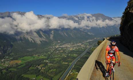Alpe d'Huez, col de Sarenne et les balcons d'Auris