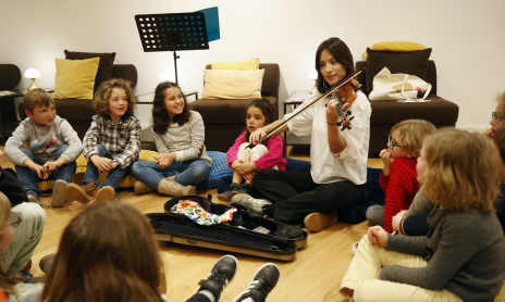 Festival des Nuits Romantiques - Atelier Couleurs et Mélodie - Eveil musical
