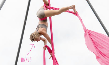 Atelier de cirque aérien - Festival National des Humoristes