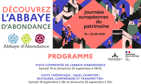 Journées Européennes du Patrimoine - Abbaye  d'Abondance
