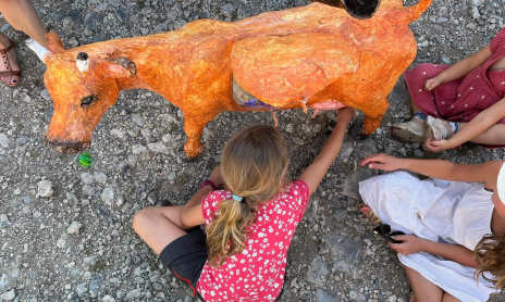 Jeannette la vachette : atelier groupe scolaires