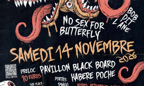 Soirée concerts au Pavillon Black-Board avec Outrage