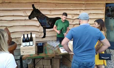 Marché gourmand au Safari de Peaugres
