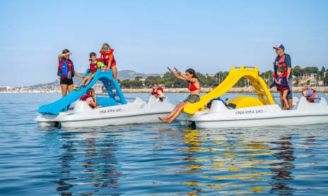 Pedal boat rental