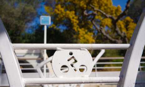 La Falquette bicycle parking area