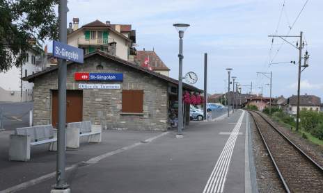 Gare CFF de Saint-Gingolph (Suisse)