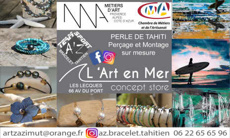 Workshop / Shop Art' Zazimut Perle de Tahiti Laurence Loustaneau