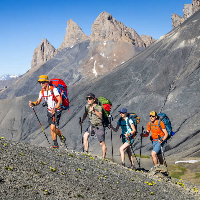 3-Pass Loop - Stage 3 - Chalet du Perron / Pic du Mas de la Grave Mountain Hut