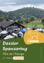 Dossier sponsoring pour la Fête de l'Alpage 2026, 4ème édition