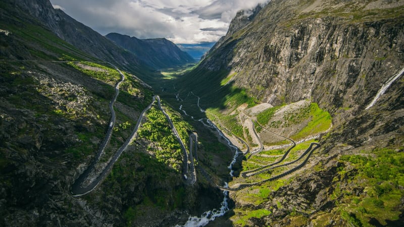 Via Trollstigen till Otta