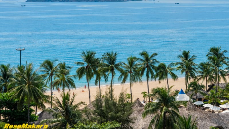 Lata dagar p Nah Trang Beach