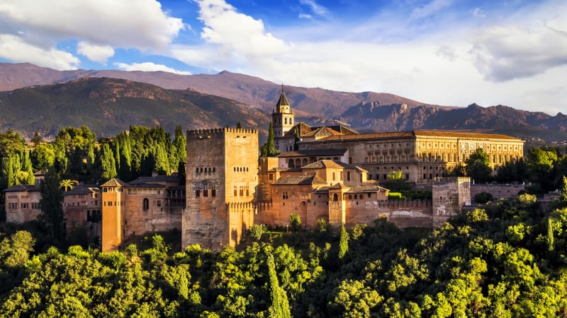 Granada med Alhambra