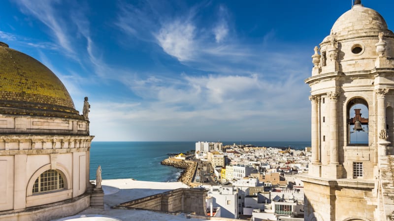 Mot kusten, Jerez, Cdiz och Algeciras
