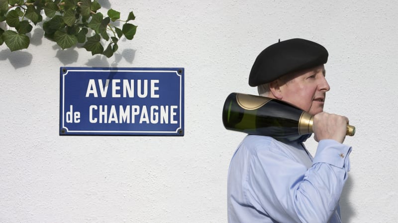 �pernay � Champagneprovning p� Dom Caudron