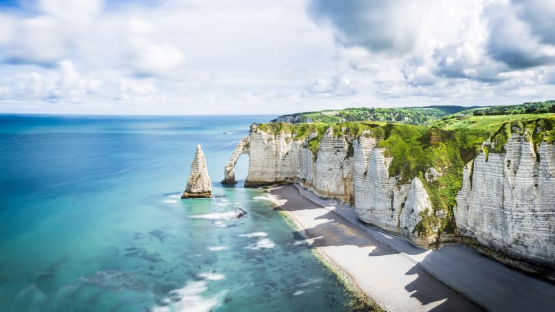 Trouville-sur-Mer - Le Havre och �tretat och vidare till Amiens