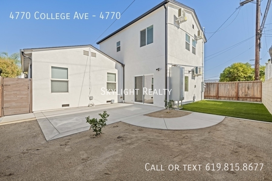 4770 College Ave, sdsu, 4770 College Ave, San Diego, CA 92115