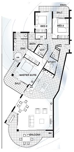 3 Bedroom Penthouse