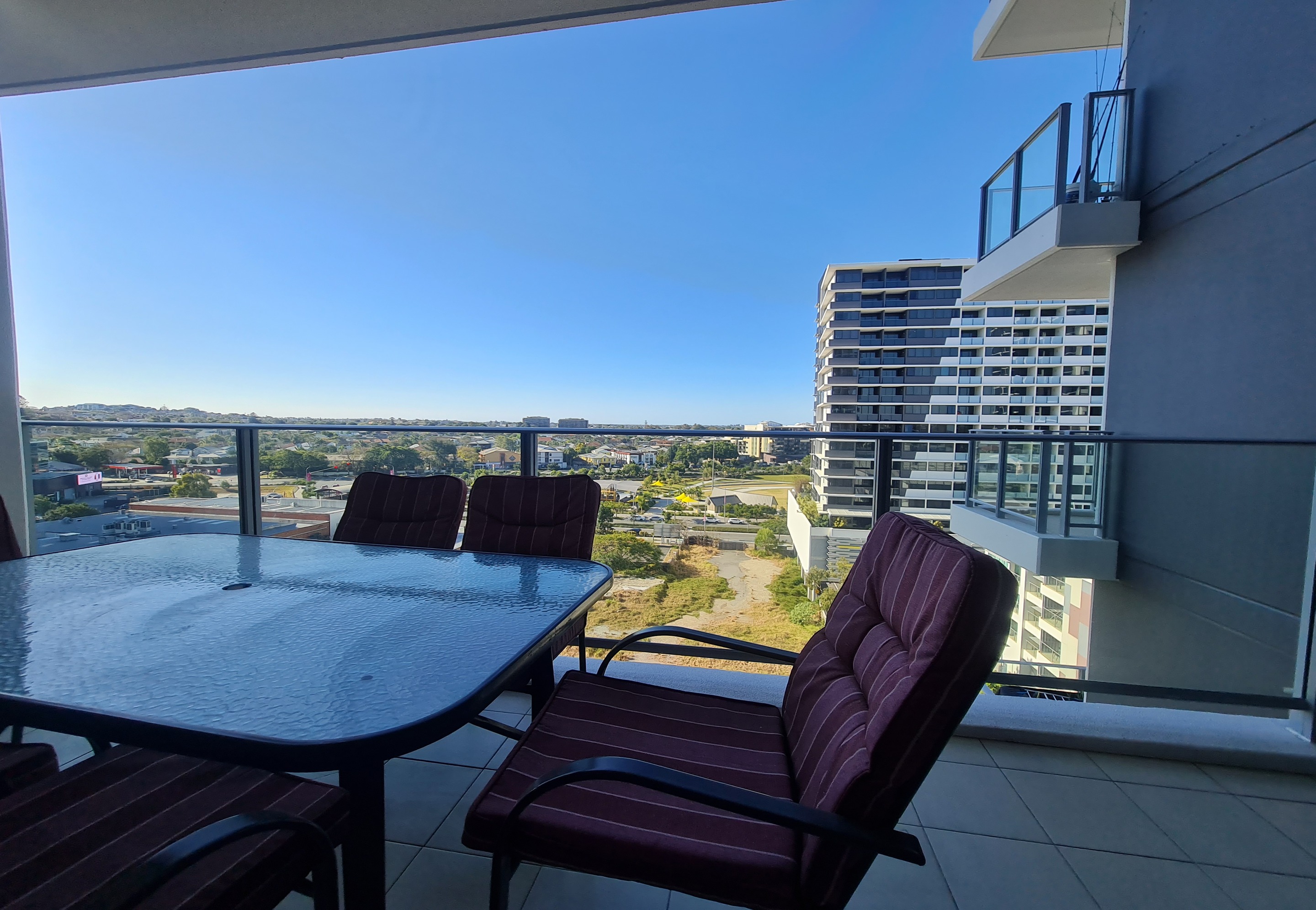 Two Bedroom Two Bathroom Park Views Apartment with Balcony