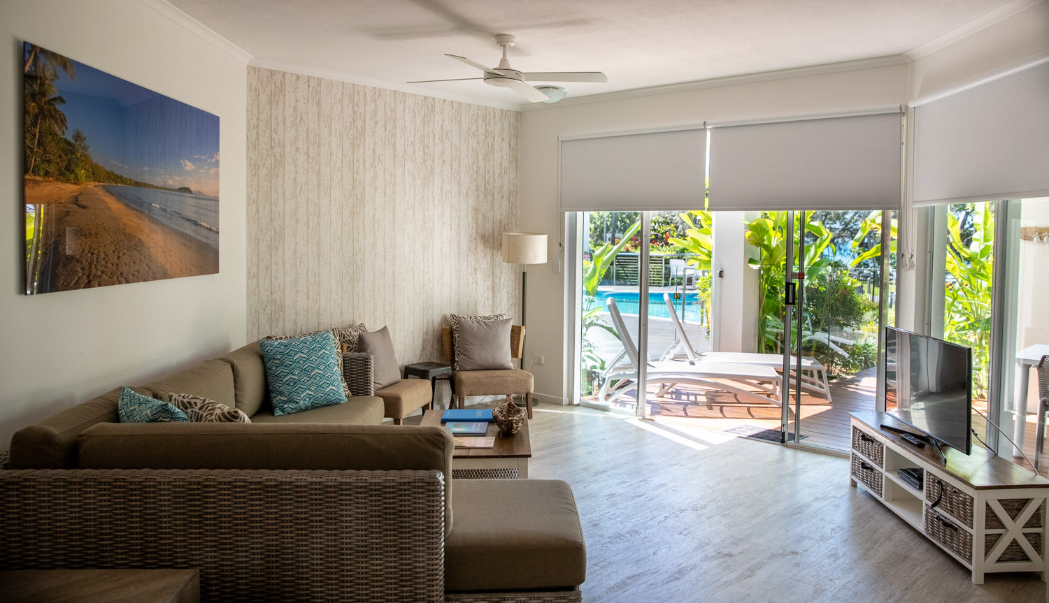 3 Bedroom LUXE Pool Deck Apartment