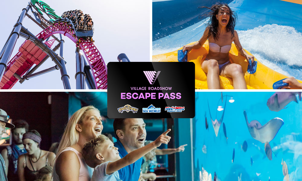 Village Roadshow 3 Day Escape Pass