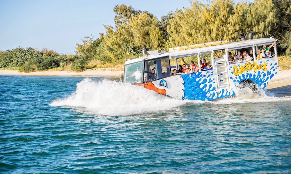 QuackrDuck Gold Coast City Tour and River Cruise