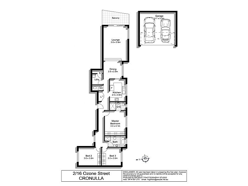 2/16 Ozone St Cronulla