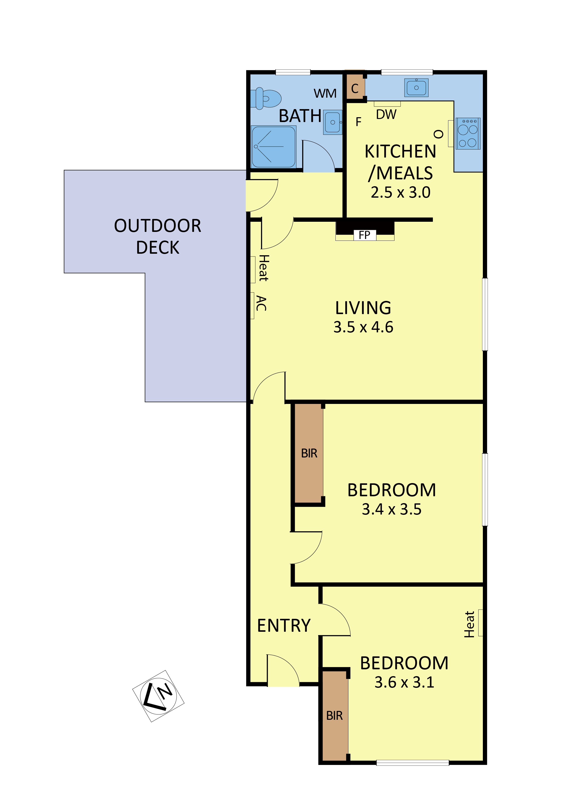 AVALON: APARTMENTS 2 and 4