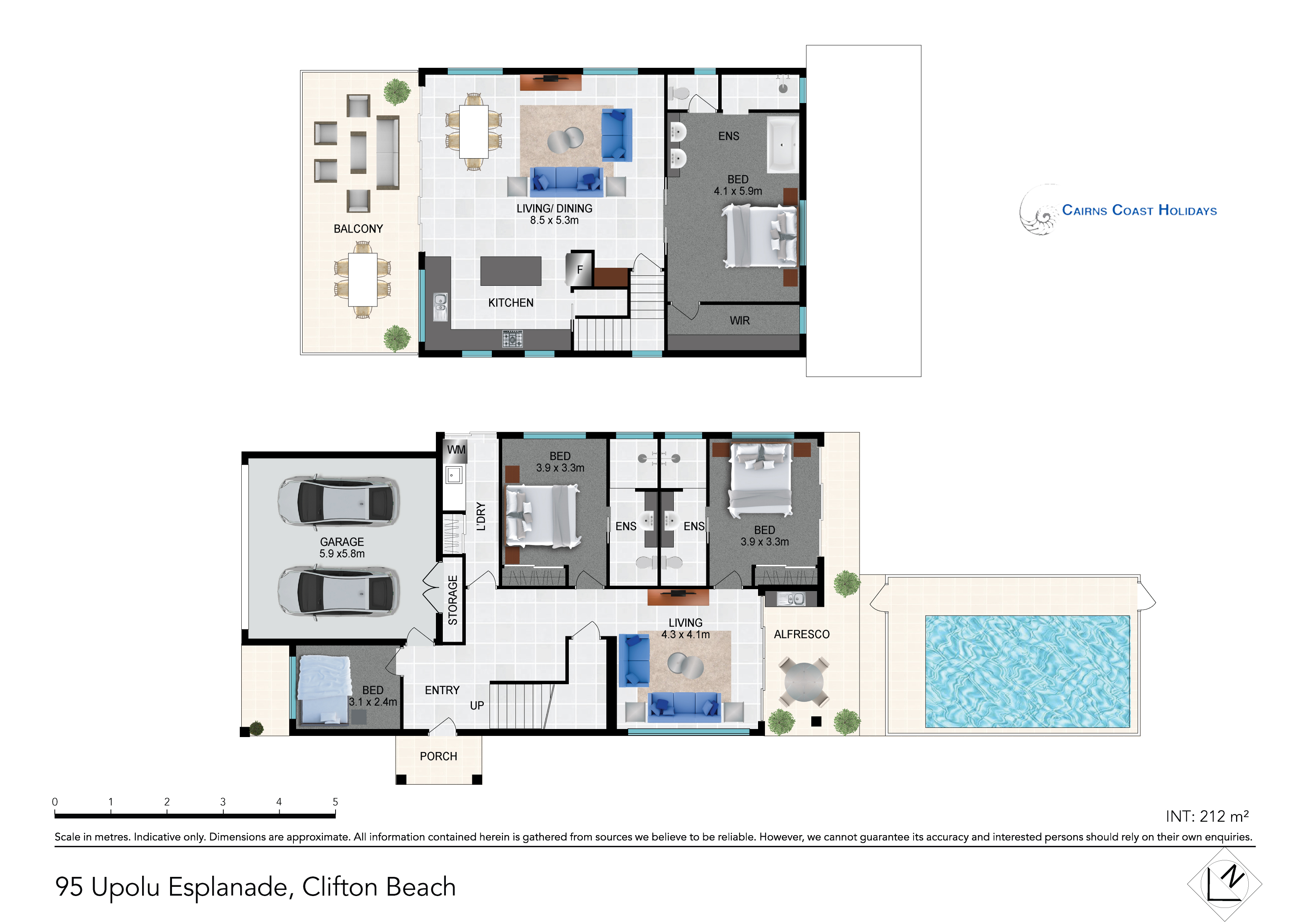 The Havannah Beach Front Holiday House