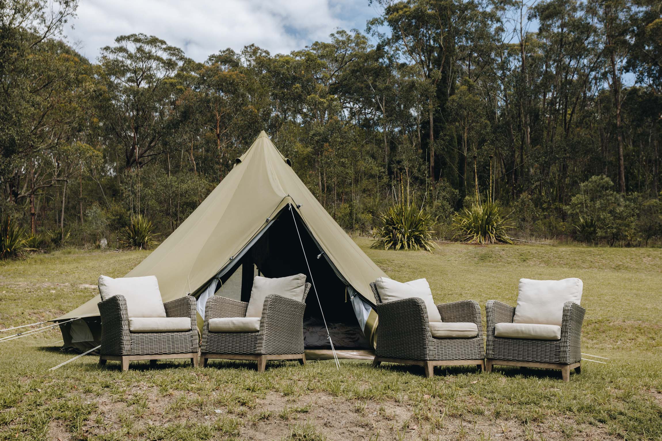 Glamping Bell Tent Experience!