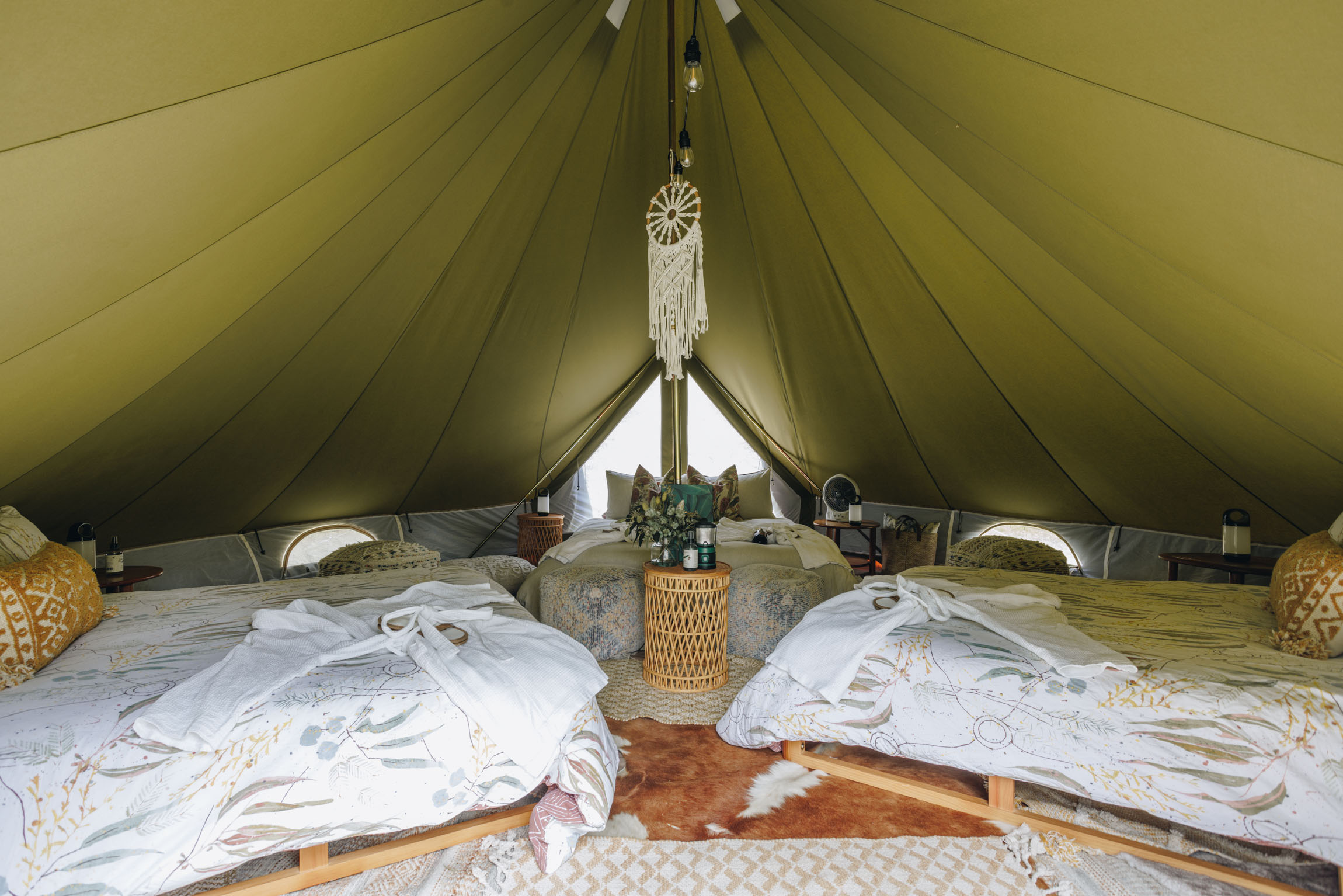 Glamping Bell Tent Experience!