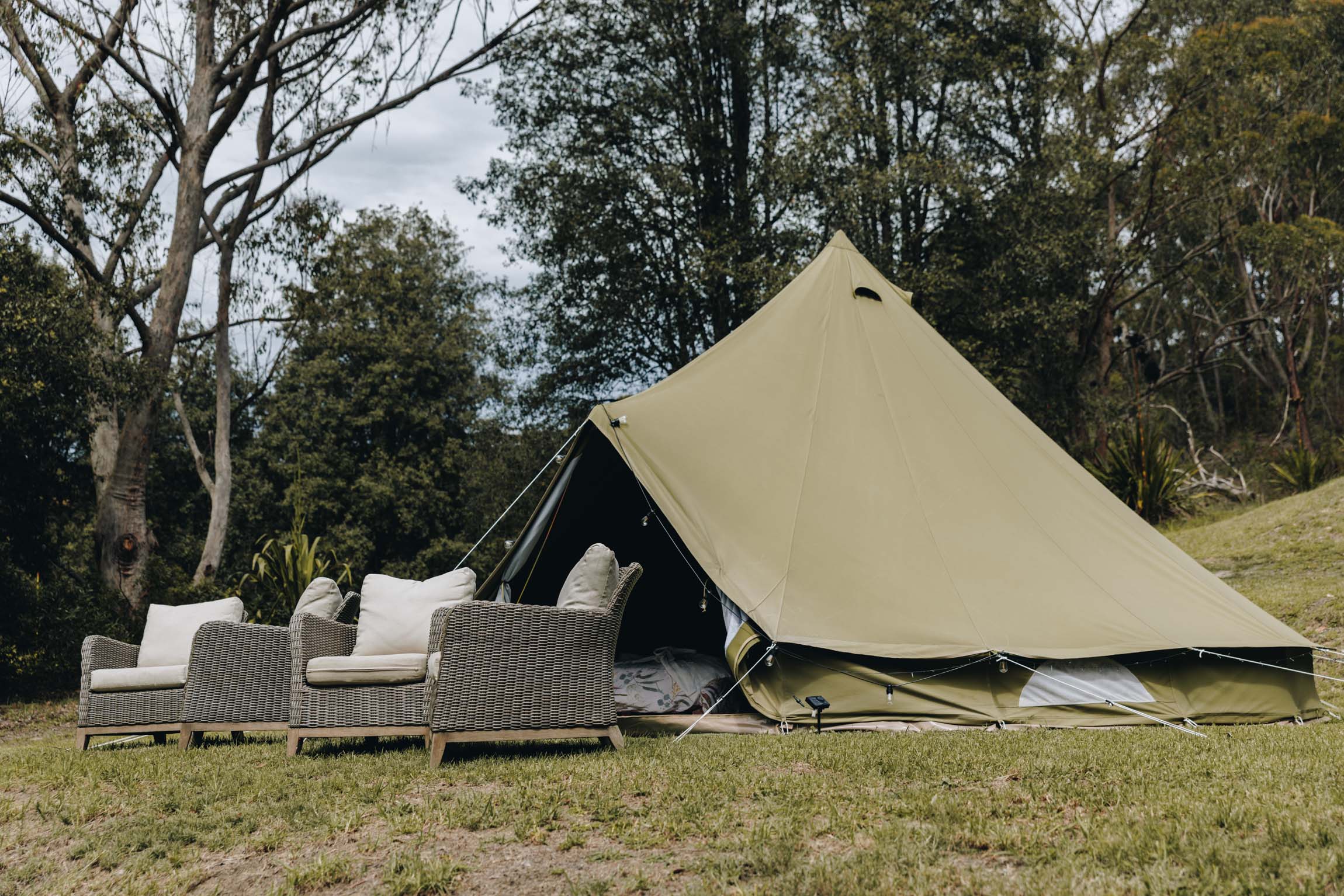 Glamping Bell Tent Experience!