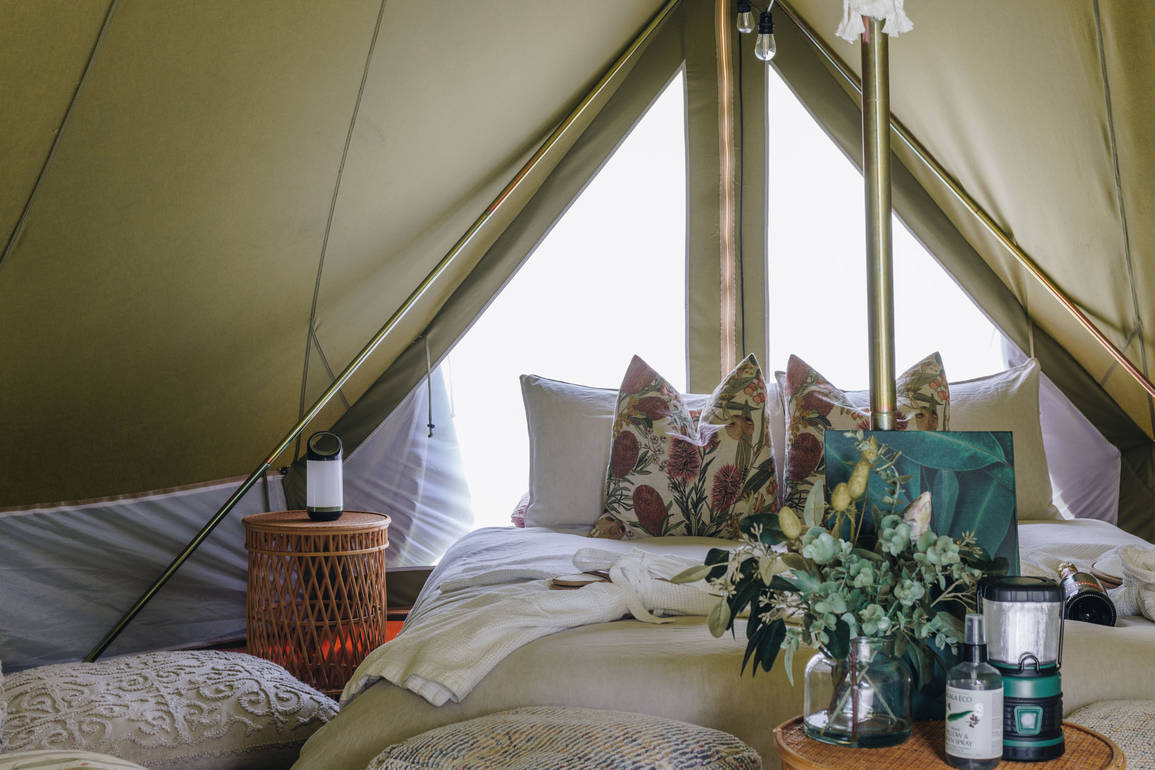 Glamping Bell Tent Experience!