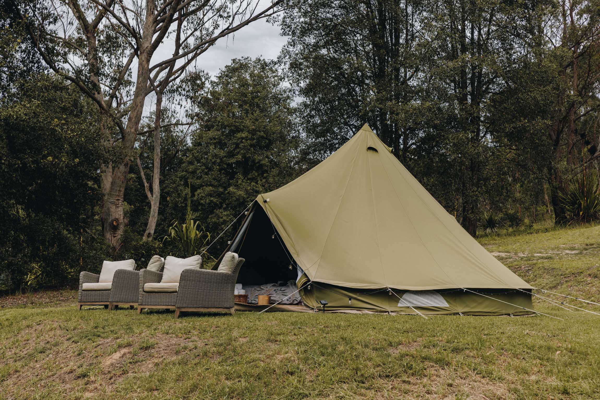 Glamping Bell Tent Experience!