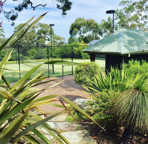On-Site Tennis Court 