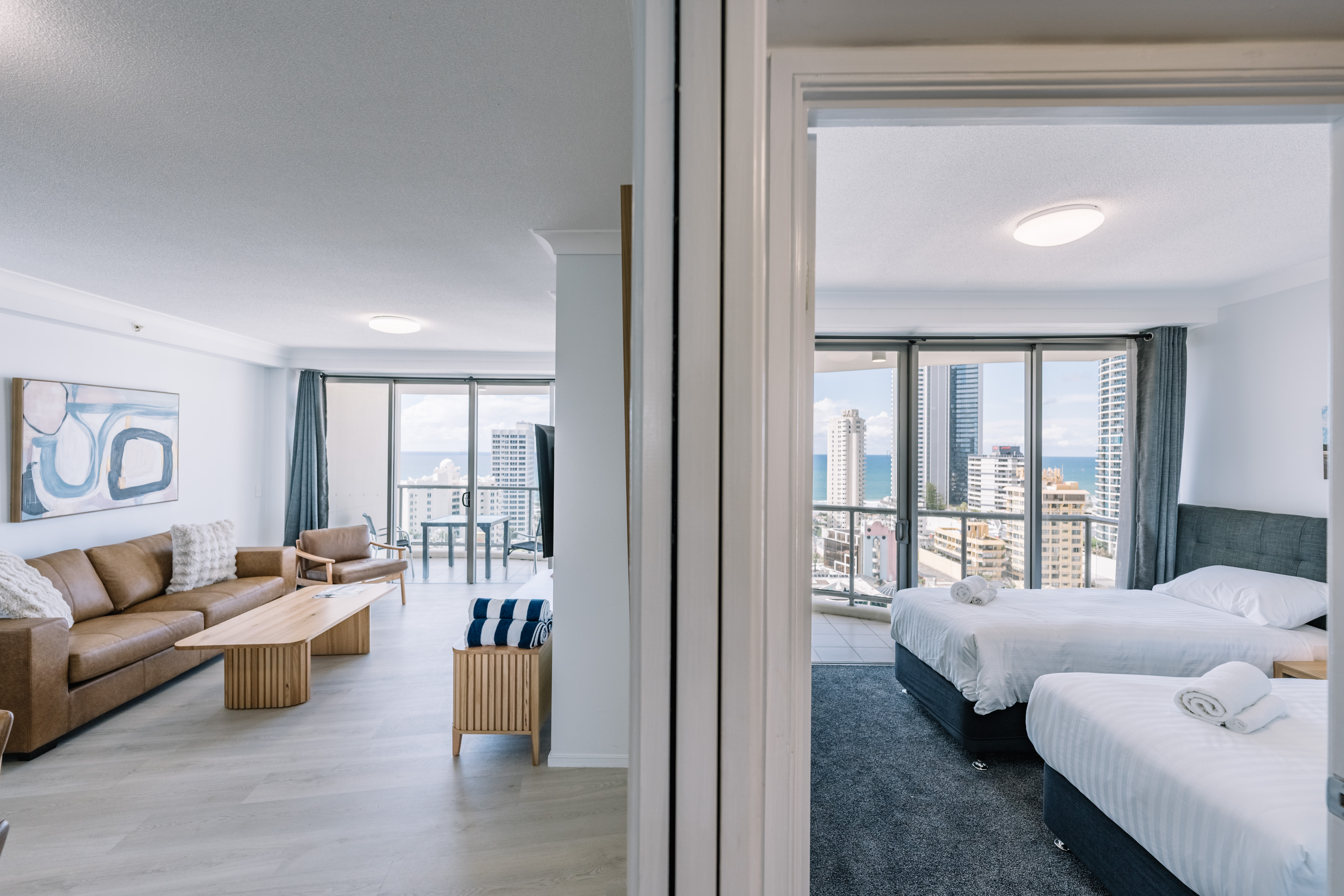 Chevron Tower Ocean View Deluxe 2BR 2B 1C