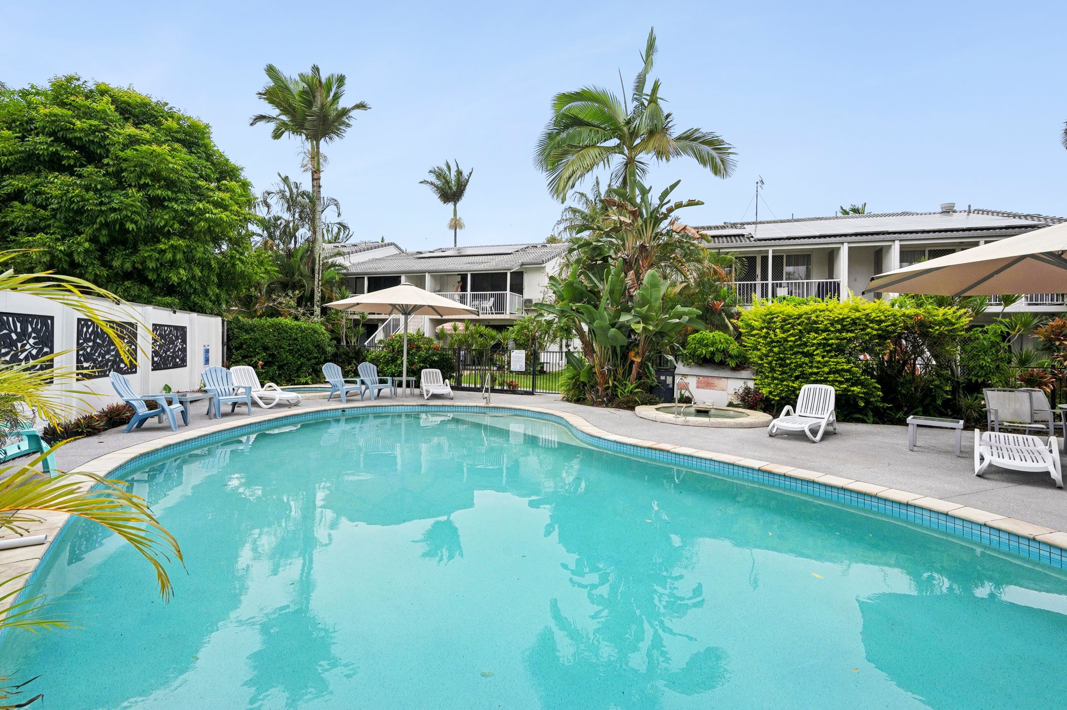 Enjoy our Pool and Spa Area