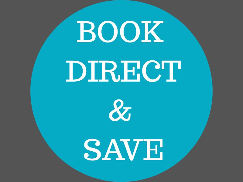 BOOK DIRECT & SAVE