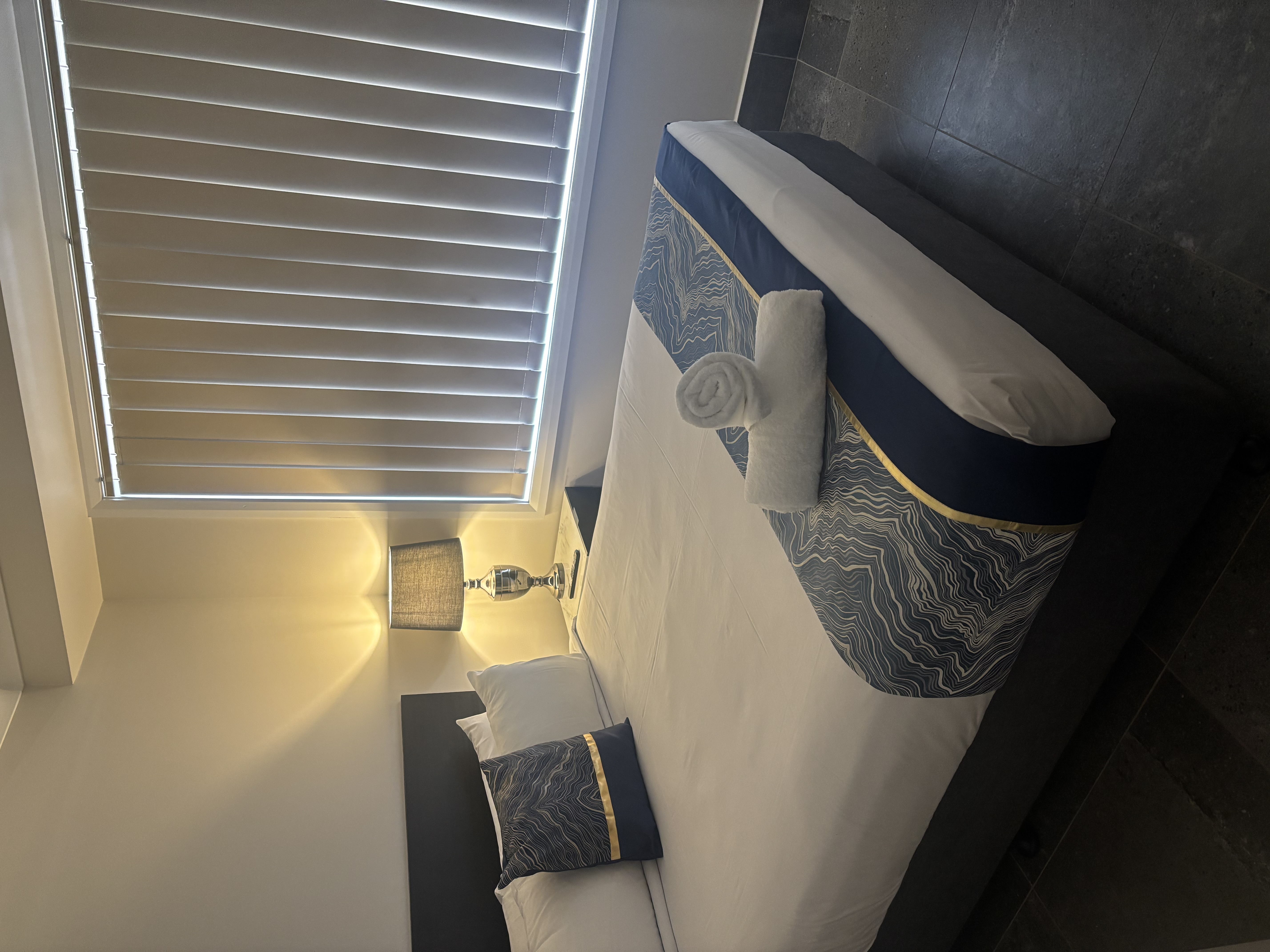 3 Bedroom Apartment. 1 King, 1 Queen, 2 Single (bunks)+ 1 king single