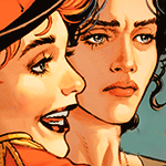 Circe pesters Diana, who looks tired and wistful.