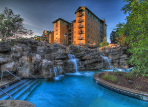 Exterior view of Riverstone Resort & Spa.