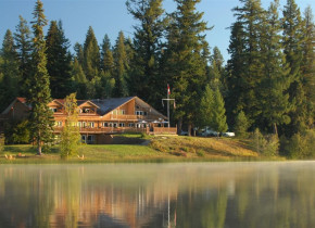 Exterior view of Tyee Lake Lodge.