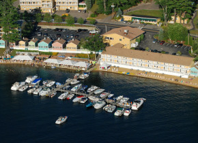 Aerial view of Naswa Resort.