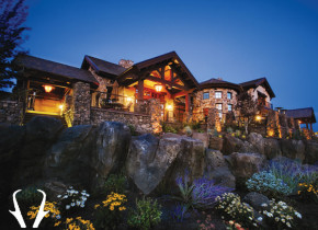 Exterior view of Pronghorn Resort.