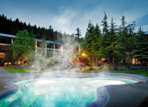 Hot spring at Bonneville Hot Springs Resort & Spa.