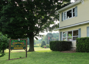 Exterior view of Vineyard Bed & Breakfast.